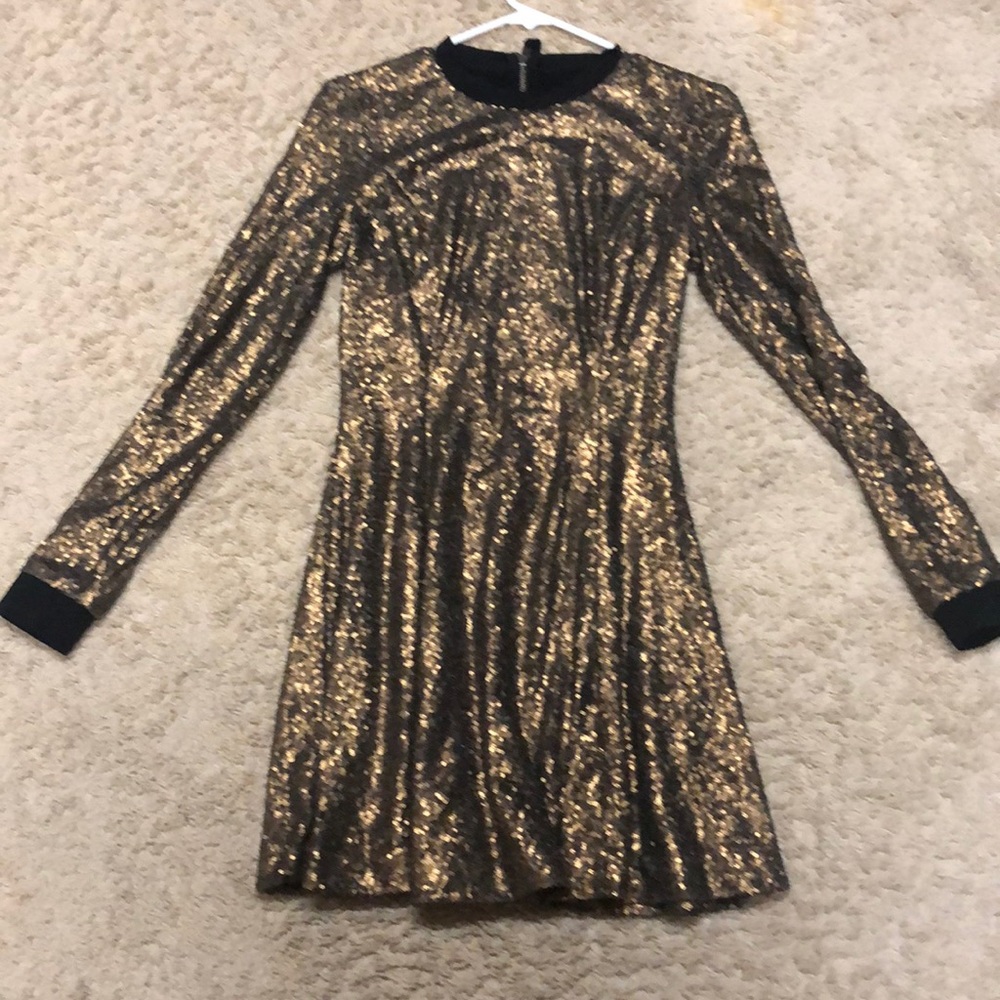 Rachel Roy short long sleeve Dress